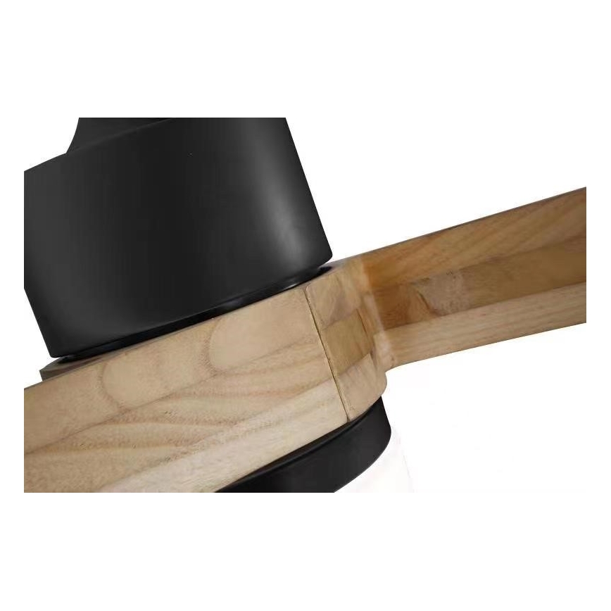 Immax NEO 07136-B - LED plafonski ventilator SOFISTICADO, LED 18W/230V, hrast, Wi‑Fi (Tuya) + daljinski upravljač