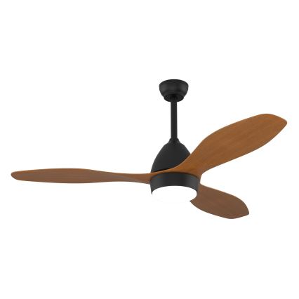 Immax NEO 07141-B - LED plafonski ventilator NEO LITE FRESCO LED/18W/230V Tuya Wi-Fi crna/braon+ daljinski upravljač