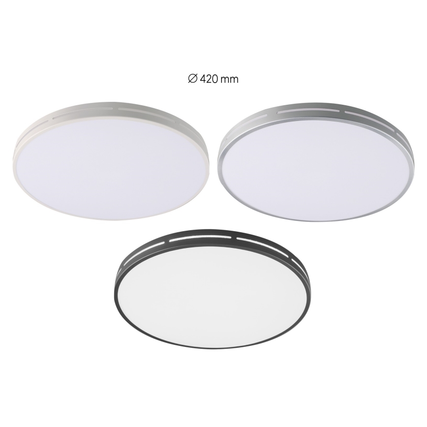 Immax NEO 07146-W42 - LED prigušiva plafonska svetiljka NEO LITE VISTAS LED/24W/230V Tuya Wi-Fi bela + daljinski upravljač