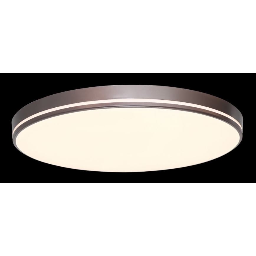 Immax NEO 07150-C40 - LED stropno svetlo (prigušiva) NEO LITE AREAS LED/24W/230V Tuya Wi-Fi braon + daljinski upravljač