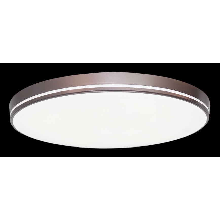 Immax NEO 07150-C40 - LED stropno svetlo (prigušiva) NEO LITE AREAS LED/24W/230V Tuya Wi-Fi braon + daljinski upravljač