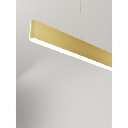 Immax NEO 07157-G120X - LED RGB+CCTW prigušiva luster na sajli MILANO LED/40W/230V Tuya zlatna