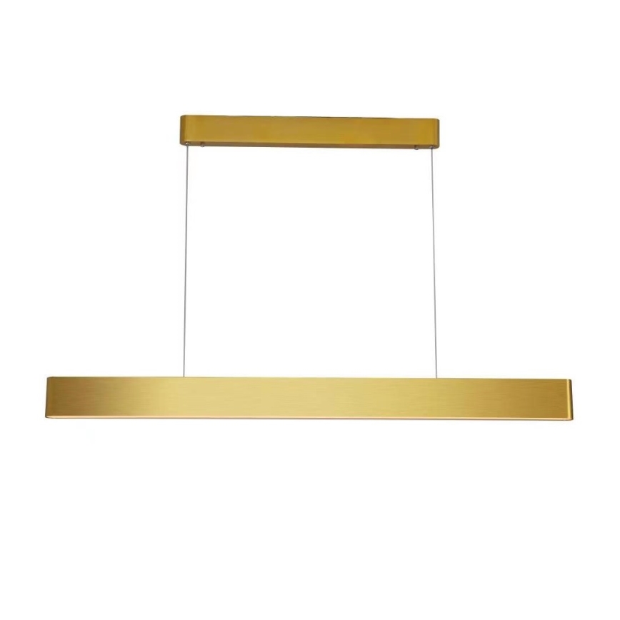 Immax NEO 07157-G120X - LED RGB+CCTW prigušiva luster na sajli MILANO LED/40W/230V Tuya zlatna