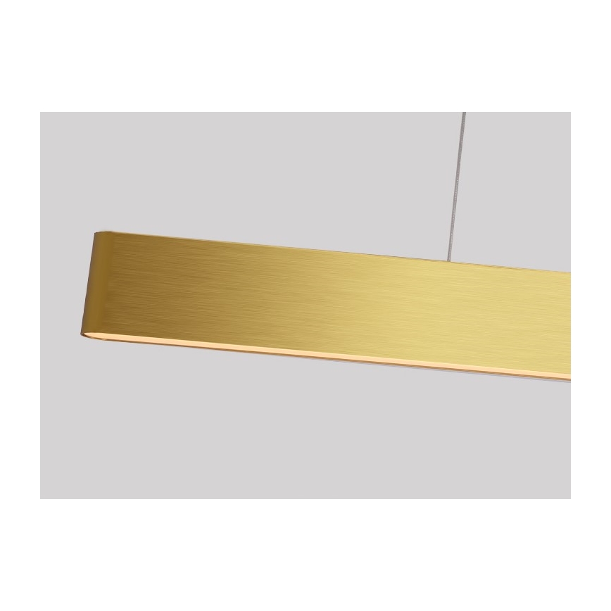 Immax NEO 07157-G120X - LED RGB+CCTW prigušiva luster na sajli MILANO LED/40W/230V Tuya zlatna