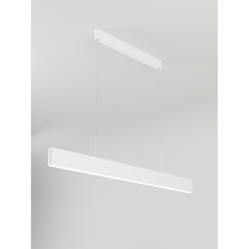 Immax NEO 07157-W120X - LED RGB+CCT prigušiva luster na sajli MILANO LED/40W/230V Tuya bela