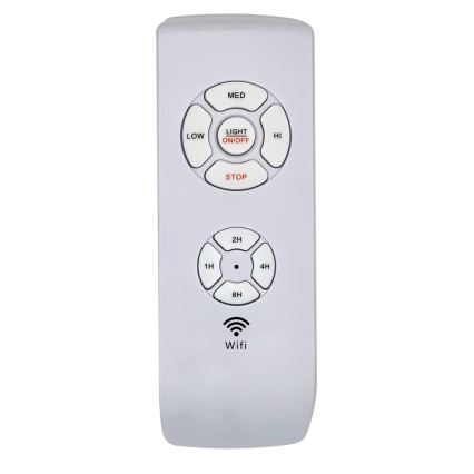 Immax NEO 07165-S - LED plafonski ventilator ELEGANTE LED/18W/230V hrast Wi-Fi Tuya + sa daljinskim upravljačem