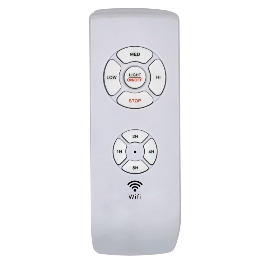 Immax NEO 07165-S - LED plafonski ventilator ELEGANTE LED/18W/230V hrast Wi-Fi Tuya + sa daljinskim upravljačem