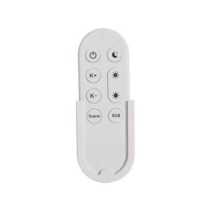 Immax NEO 07167-B40 - LED RGB+CCT prigušiva plafonsko svetlo NEO LITE TUDO LED/50W/230V Wi-Fi Tuya crna + daljinski upravljač