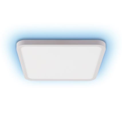 Immax NEO 07168-W40 - LED RGB+CCT prigušiva stropna svetiljka NEO LITE TUDO LED/50W/230V Wi-Fi Tuya bela + daljinski upravljač
