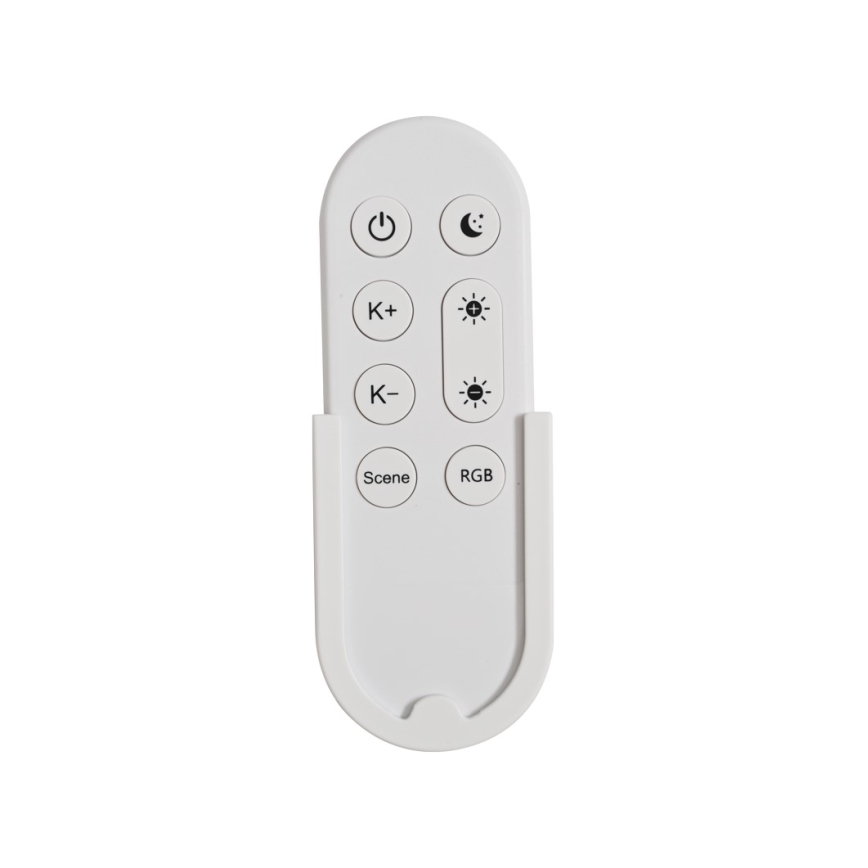 Immax NEO 07168-W40 - LED RGB+CCT prigušiva stropna svetiljka NEO LITE TUDO LED/50W/230V Wi-Fi Tuya bela + daljinski upravljač