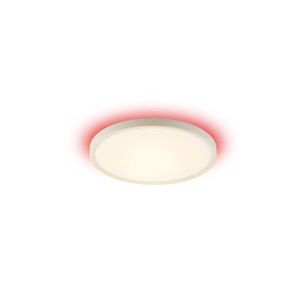 Immax NEO 07169-W60 - LED RGB+CCT prigušiva plafonska svetiljka NEO LITE TUDO 65W/230V 2700-6500K Wi-Fi Tuya + daljinski upravljač bela