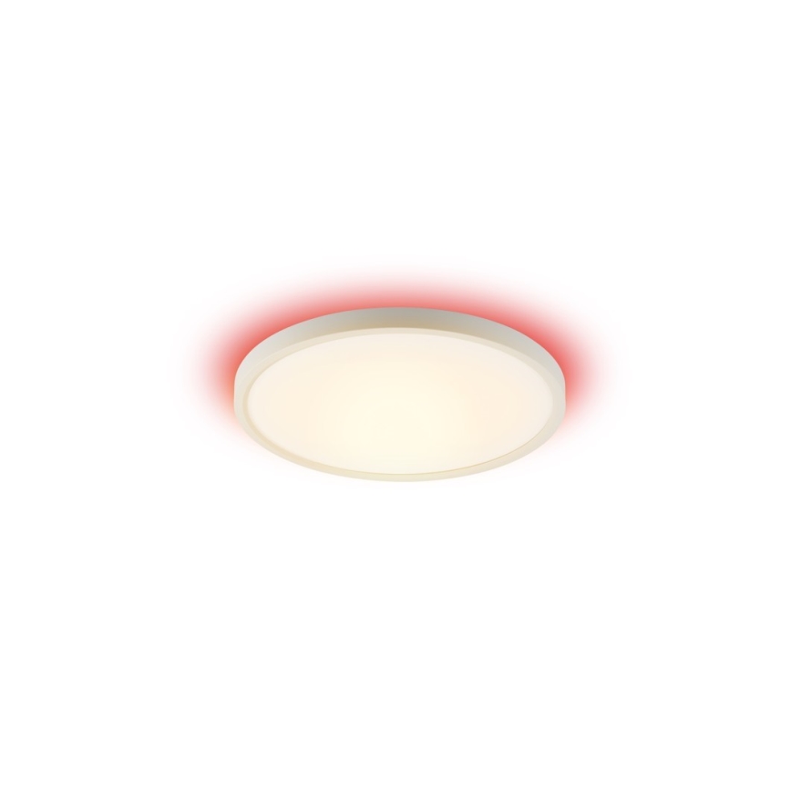 Immax NEO 07169-W60 - LED RGB+CCT prigušiva plafonska svetiljka NEO LITE TUDO 65W/230V 2700-6500K Wi-Fi Tuya + daljinski upravljač bela