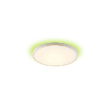 Immax NEO 07169-W60 - LED RGB+CCT prigušiva plafonska svetiljka NEO LITE TUDO 65W/230V 2700-6500K Wi-Fi Tuya + daljinski upravljač bela
