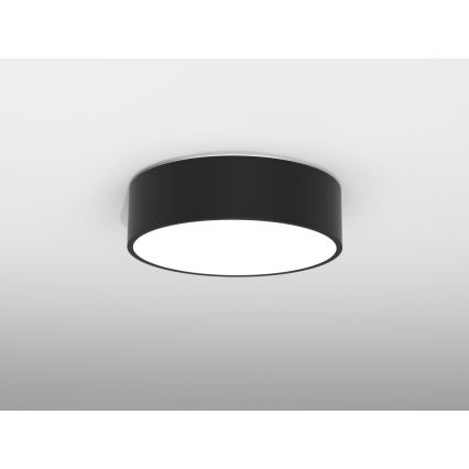 Immax NEO 07200L - LED prigušiva stropna svetiljka RONDATE LED/18W/230V 3000-6000K prečnik 25 cm crna Tuya + daljinski upravljač