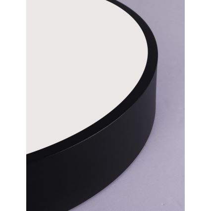 Immax NEO 07202L - LED prigušiva plafonska lampa RONDATE LED/53W/230V crna Tuya + daljinski upravljač