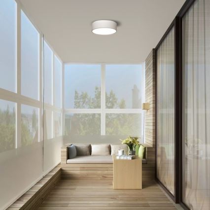 Immax NEO 07204L - LED prigušiva plafonska lampa RONDATE LED/18W/230V 3000-6000K bela Tuya + daljinski upravljač