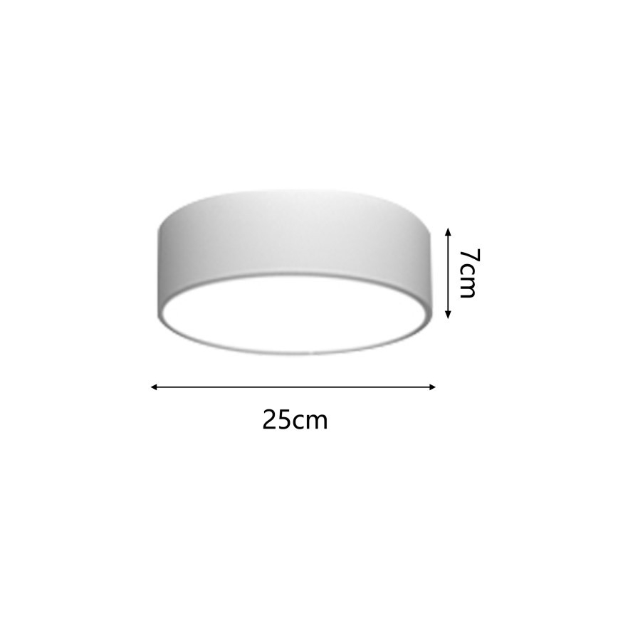 Immax NEO 07204L - LED prigušiva plafonska lampa RONDATE LED/18W/230V 3000-6000K bela Tuya + daljinski upravljač