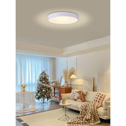 Immax NEO 07206L - LED prigušiva plafonska lampa RONDATE LED/53W/230V bela Tuya + daljinski upravljač