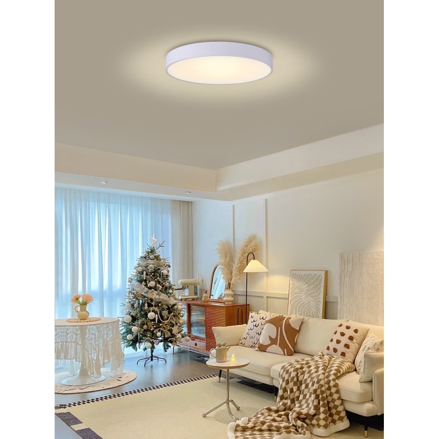 Immax NEO 07206L - LED prigušiva plafonska lampa RONDATE LED/53W/230V bela Tuya + daljinski upravljač
