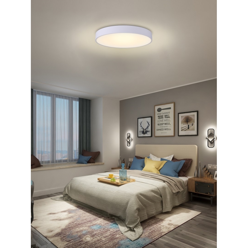 Immax NEO 07206L - LED prigušiva plafonska lampa RONDATE LED/53W/230V bela Tuya + daljinski upravljač