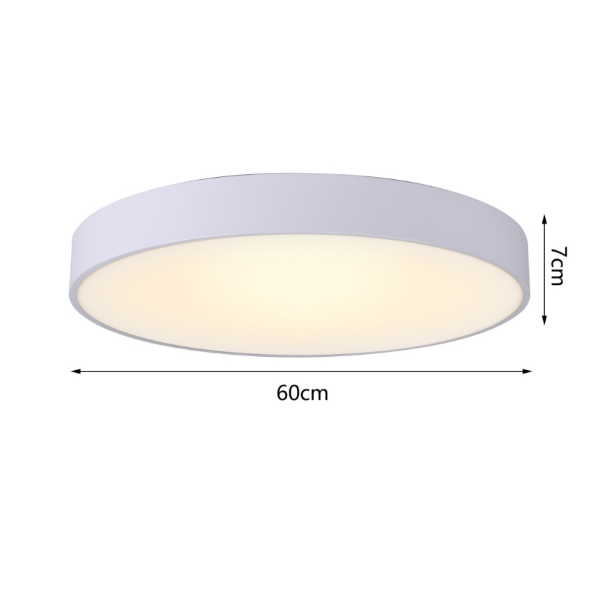 Immax NEO 07206L - LED prigušiva plafonska lampa RONDATE LED/53W/230V bela Tuya + daljinski upravljač