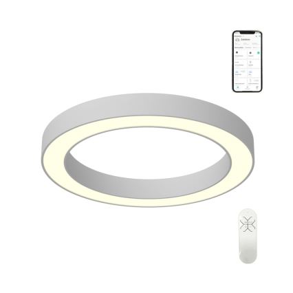 Immax NEO 07212L - LED prigušiva svetiljka PASTEL LED/53W/230V bela Tuya + daljinski upravljač