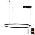 Immax NEO 07215L - LED prigušiva luster na sajli FINO LED/60W/230V 80 cm crna Tuya + daljinski upravljač