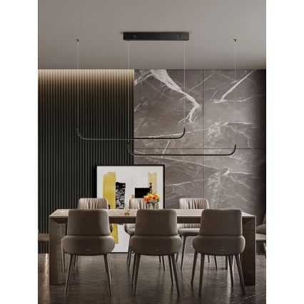 Immax NEO 07222L - LED prigušiva luster na sajli NEO LITE PATTINI LED/56W/230V 2700-6500K Wi-Fi Tuya + daljinski upravljač