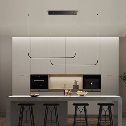 Immax NEO 07222L - LED prigušiva luster na sajli NEO LITE PATTINI LED/56W/230V 2700-6500K Wi-Fi Tuya + daljinski upravljač