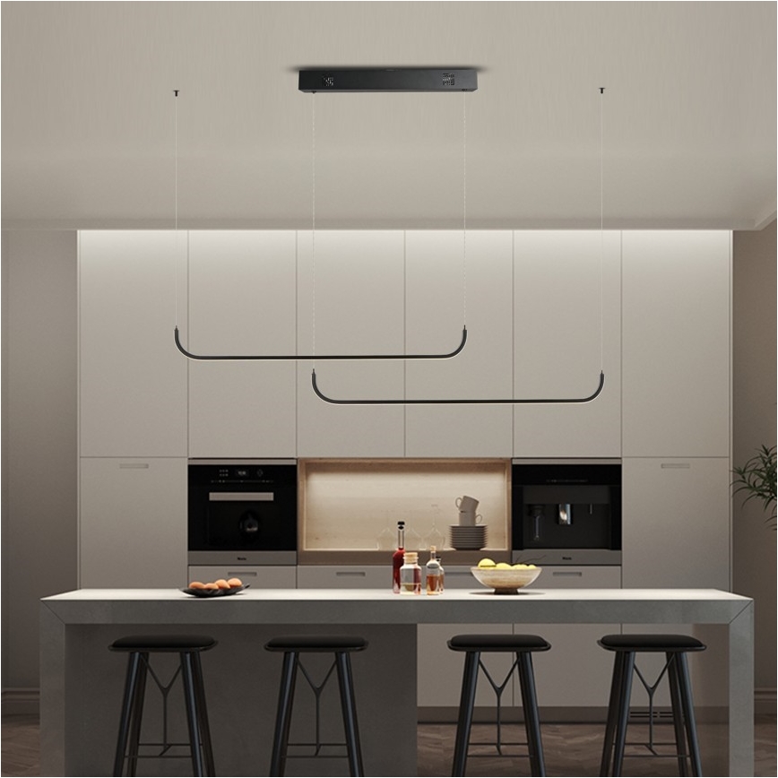 Immax NEO 07222L - LED prigušiva luster na sajli NEO LITE PATTINI LED/56W/230V 2700-6500K Wi-Fi Tuya + daljinski upravljač