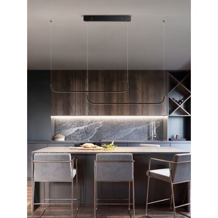 Immax NEO 07226L - LED prigušiva viseći luster na sajli PATTINI LED/53W/230V Tuya + daljinski upravljač