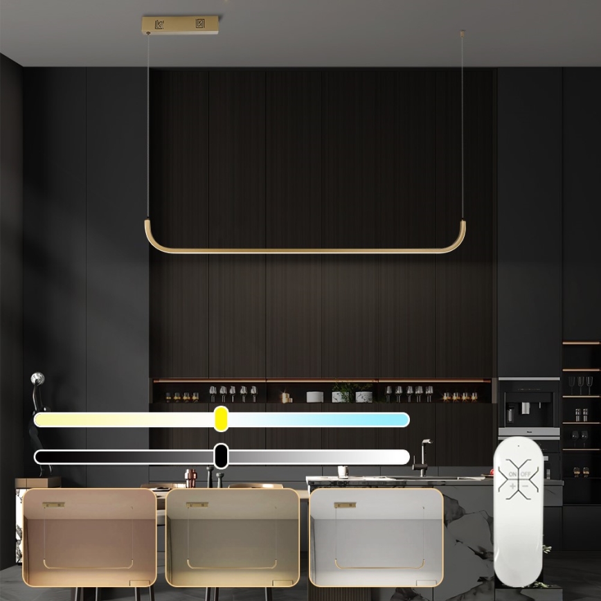 Immax NEO 07227L - LED prigušiva luster na sajli PATTINI LED/26W/230V 3000-6000K Tuya + sa daljinskim upravljačem