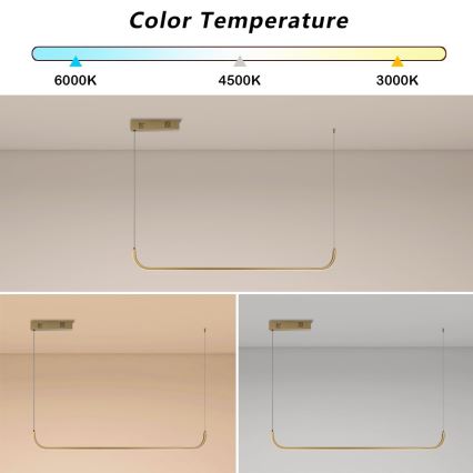 Immax NEO 07227L - LED prigušiva luster na sajli PATTINI LED/26W/230V 3000-6000K Tuya + sa daljinskim upravljačem
