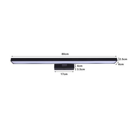 Immax NEO 07229L - LED prigušiva rasveta za slike PINNA LED/34W/230V Tuya + daljinski upravljač