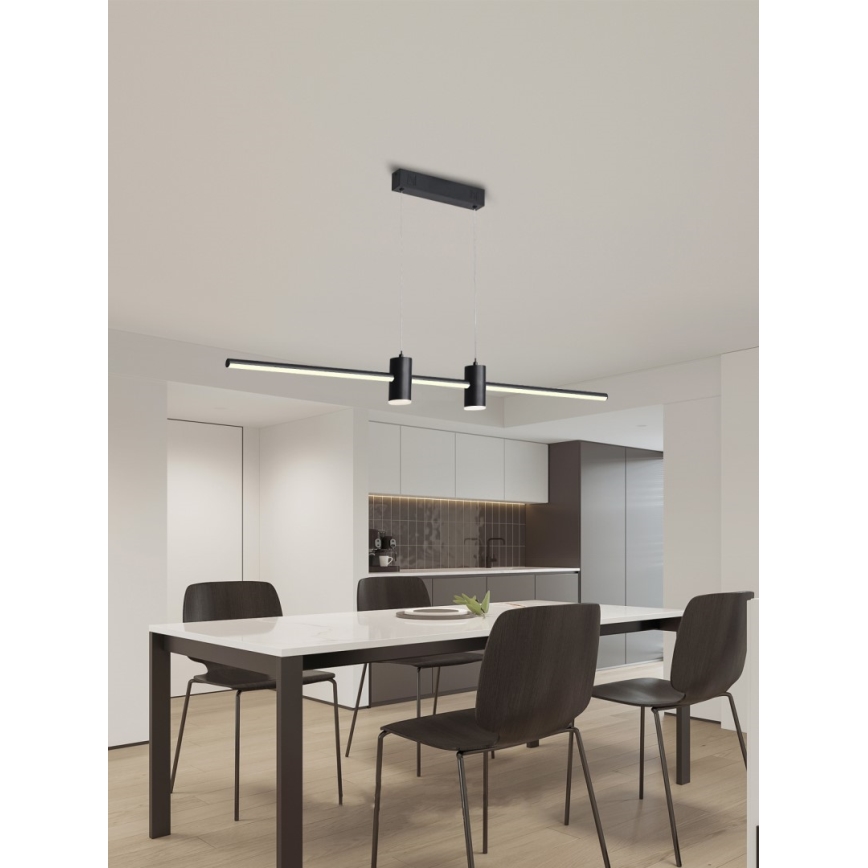 Immax NEO 07230L - LED luster na sajli NEO LITE ESTRELAS, prigušiva, LED/30W/230V 2700-6500K Wi-Fi Tuya + daljinski upravljač