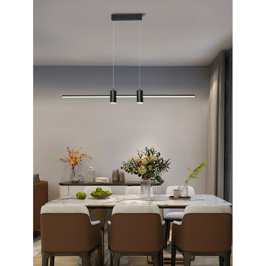 Immax NEO 07230L - LED luster na sajli NEO LITE ESTRELAS, prigušiva, LED/30W/230V 2700-6500K Wi-Fi Tuya + daljinski upravljač