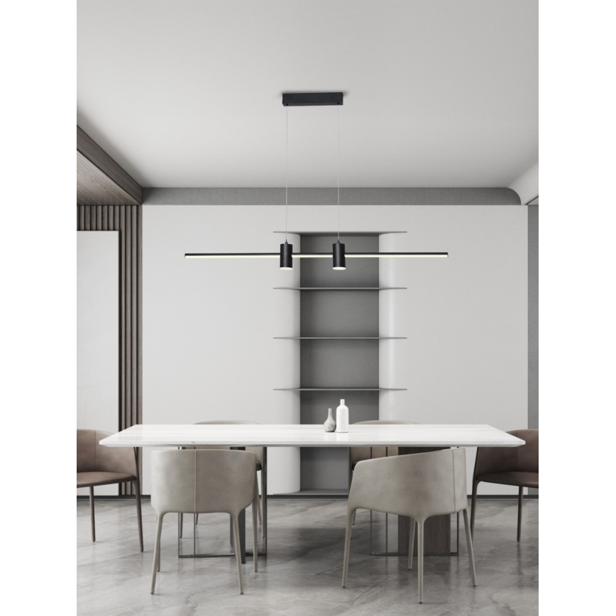 Immax NEO 07230L - LED luster na sajli NEO LITE ESTRELAS, prigušiva, LED/30W/230V 2700-6500K Wi-Fi Tuya + daljinski upravljač