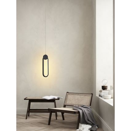 Immax NEO 07232L - LED prigušiva luster na sajli NEO LITE OVALE LED/22W/230V 2700-6500K Wi-Fi Tuya + daljinski upravljač
