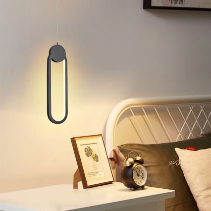 Immax NEO 07232L - LED prigušiva luster na sajli NEO LITE OVALE LED/22W/230V 2700-6500K Wi-Fi Tuya + daljinski upravljač