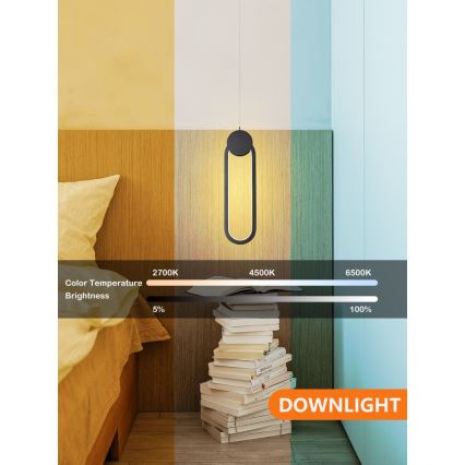 Immax NEO 07232L - LED prigušiva luster na sajli NEO LITE OVALE LED/22W/230V 2700-6500K Wi-Fi Tuya + daljinski upravljač