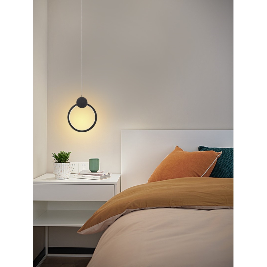 Immax NEO 07233L - LED prigušiva luster na sajli NEO LITE OVALE LED/18W/230V Wi-Fi Tuya 2700-6500K + daljinski upravljač