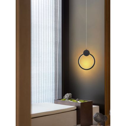 Immax NEO 07233L - LED prigušiva luster na sajli NEO LITE OVALE LED/18W/230V Wi-Fi Tuya 2700-6500K + daljinski upravljač