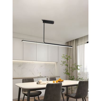 Immax NEO 07235L - LED prigušiva luster na šipci NEO LITE ASTA LED/28W/230V Wi-Fi Tuya 2700-6500K + daljinski upravljač