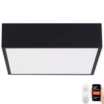 Immax NEO 07237L - LED prigušiva plafonska lampa CANTO LED/22W/230V crna Tuya + daljinski upravljač