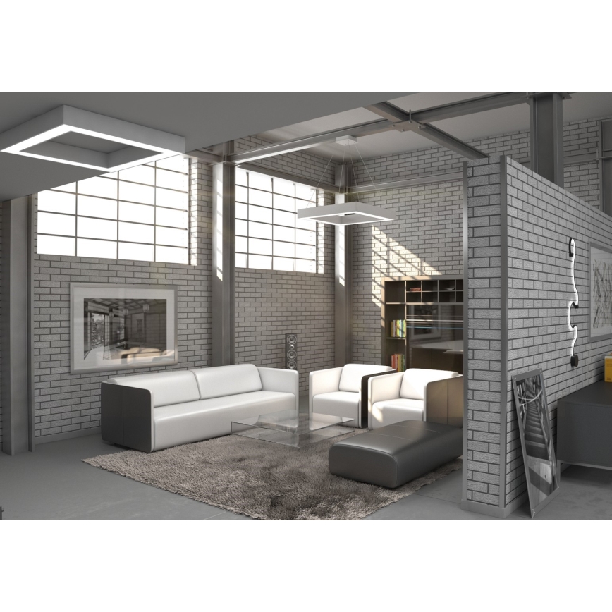 Immax NEO 07240L - LED prigušiva stropna svetiljka CANTO LED/60W/230V 2700-6500K Tuya bela