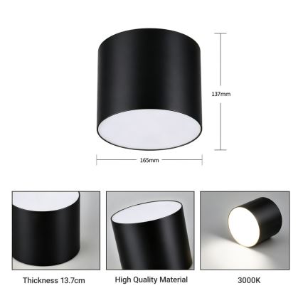 Immax NEO 07244L - prigušiva LED plafonska svetiljka RONDATE LED/32W/230V 16,5 cm Wi-Fi Tuya