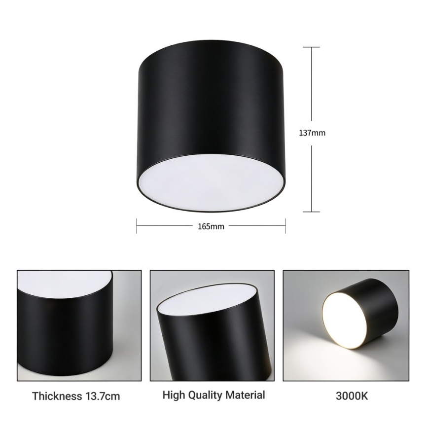 Immax NEO 07244L - prigušiva LED plafonska svetiljka RONDATE LED/32W/230V 16,5 cm Wi-Fi Tuya