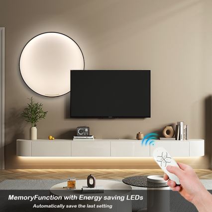 Immax NEO 07245-80 - LED prigušiva zidna svetiljka FINO LED/50W/230V 2700-6500K 80 cm Tuya + daljinski upravljač