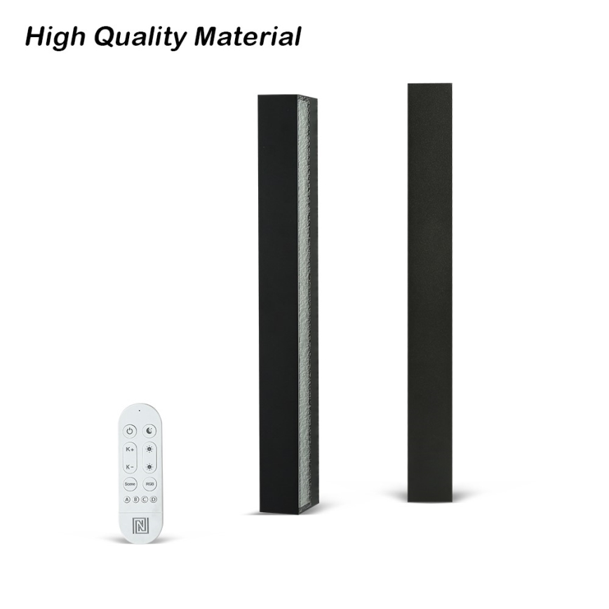 Immax NEO 07247L - LED prigušiva spoljašnje zidno svetlo LINK LED/40W/230V Wi-Fi Tuya IP44 + daljinski upravljač