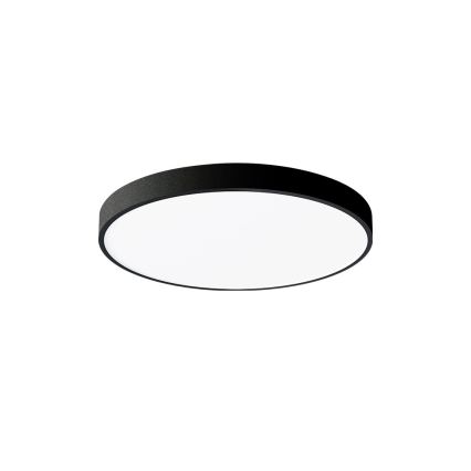Immax NEO 07248L - LED prigušiva plafonsko svetlo NEO LITE SEMPLICI LED/36W/230V 3000-6000K prečnik 40 cm Wi-Fi Tuya crna + daljinski upravljač